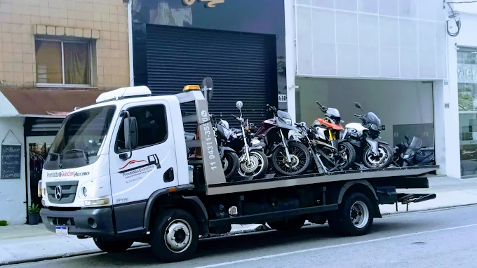 imagem do serviço de guincho para moto em Guarulhos SP da Prontidão Guinchos